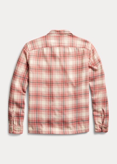 Camisa Ralph Lauren Hombre Rojos - Plaid Twill Camp - JXDOA1572